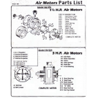 Parts for Presto Agitator-Air Motor